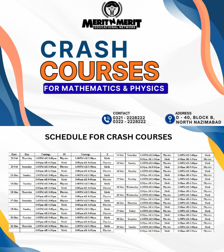 Crash Course | PDF