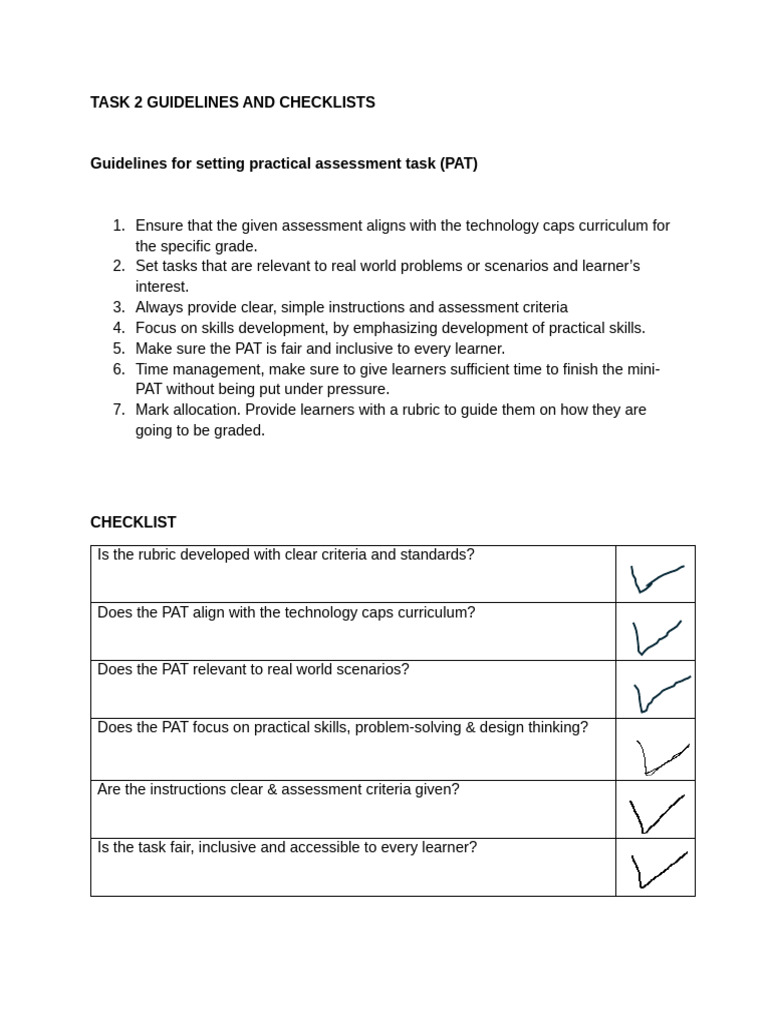 TASK 2 Guideline and Checklist JMC451 | PDF