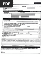 IndusInd Bank Customer Request Form | PDF