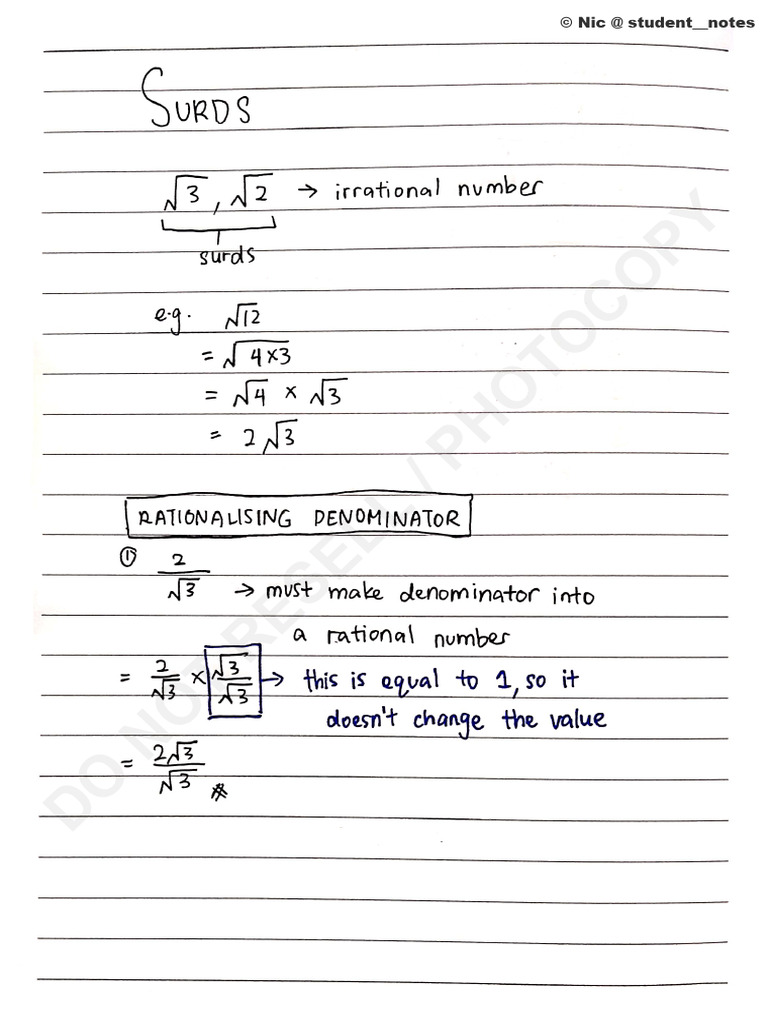Logarithms, Simultaneous Equations, Quadratic Function Formulas and ...