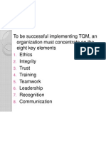 CHAPTER 1 The Eight Elements of TQM