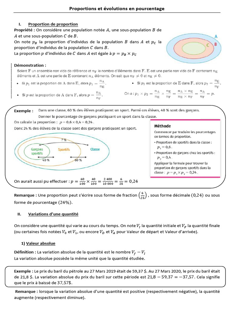 Cours Évolutions | PDF