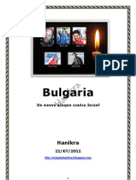 Bulgaria Un Nuevo Ataque Contra Israel