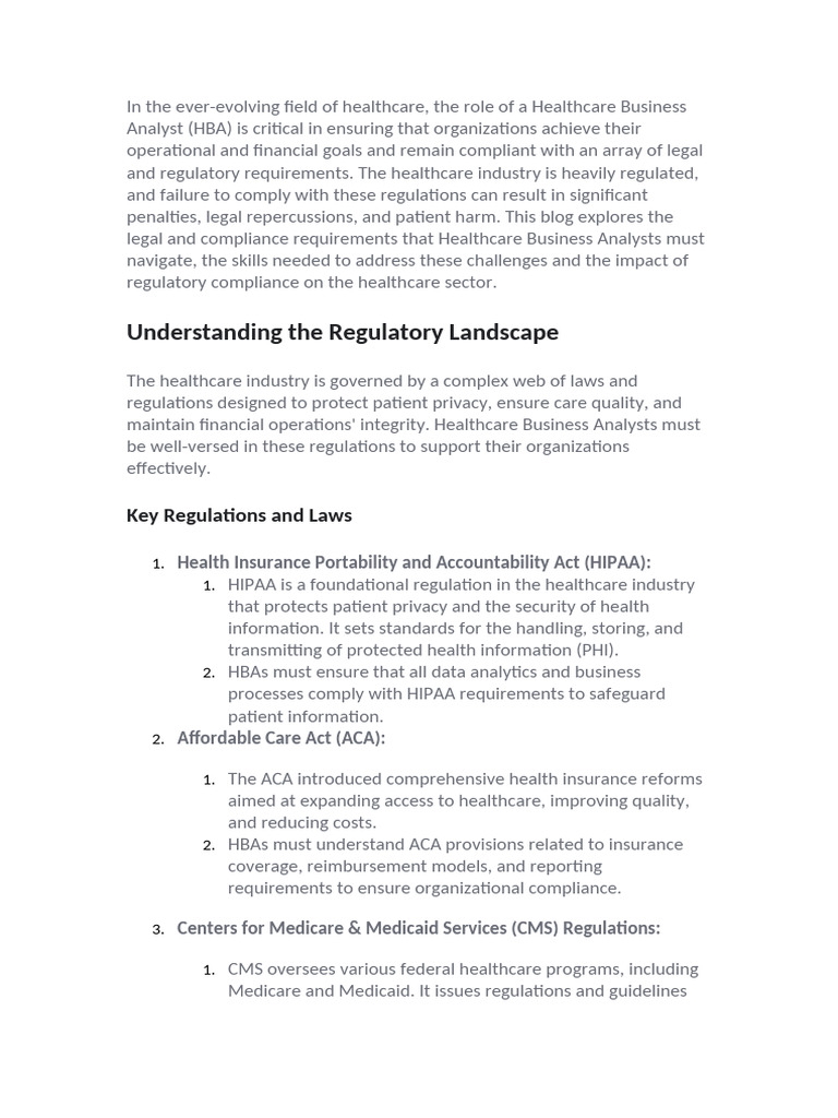 Healthcare Realted Info | PDF | Regulatory Compliance | Medicare ...