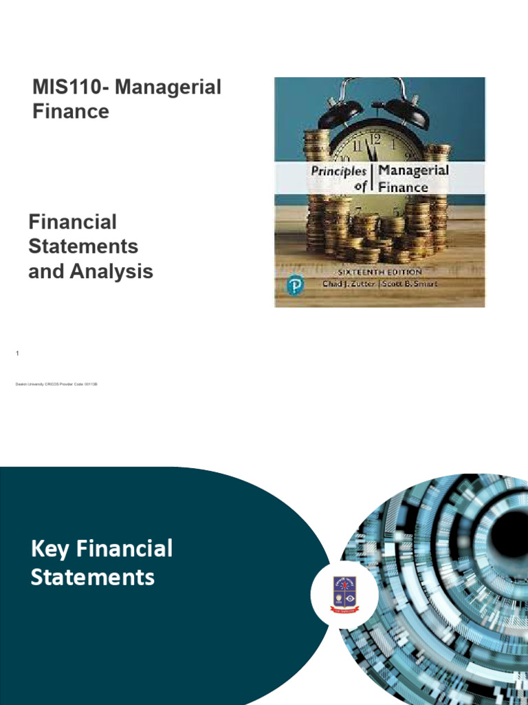 Chapter - 3 - Financial Statements and Ratio Analysis - JS | PDF ...