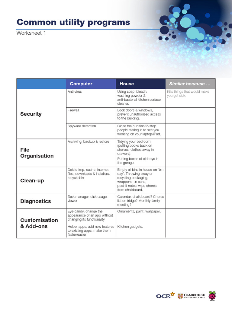 213b Worksheet-1 Editedct 150dpi 0816 | PDF | Computing | Software
