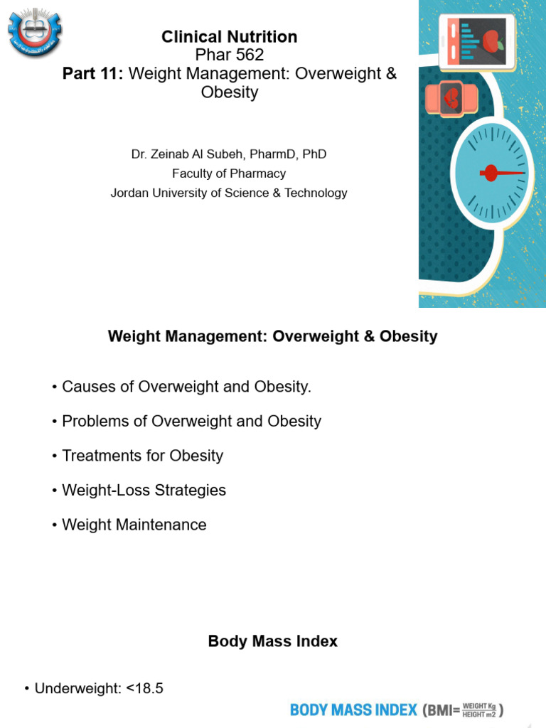 Weight Management | PDF | Overweight | Weight Loss