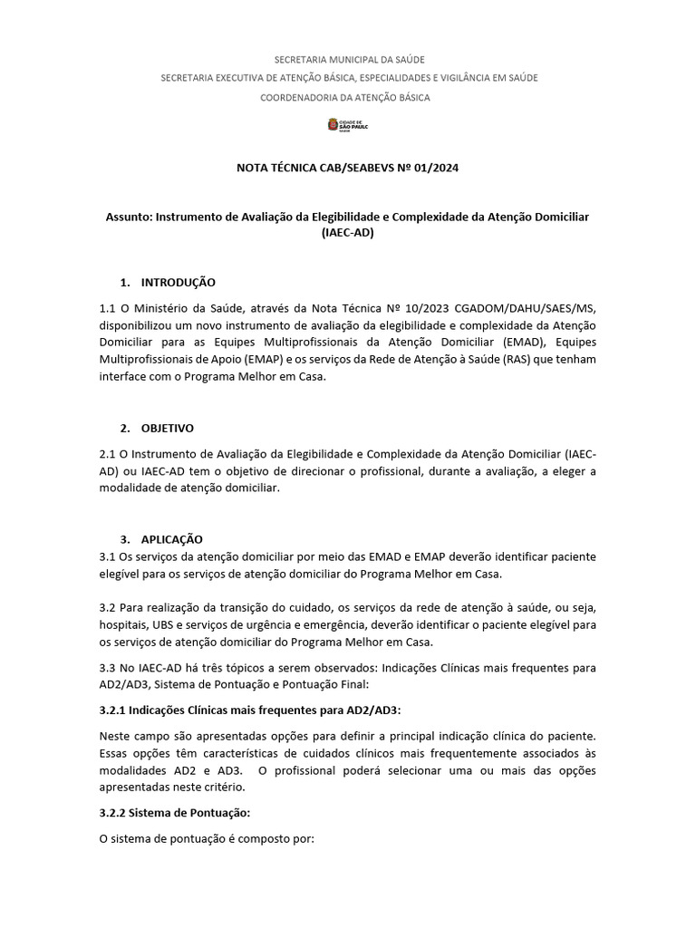 Nota Tecnica IAEC AD Jan 24 | PDF
