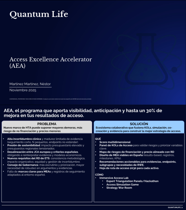 AEA Access Excellence Accelerator | PDF