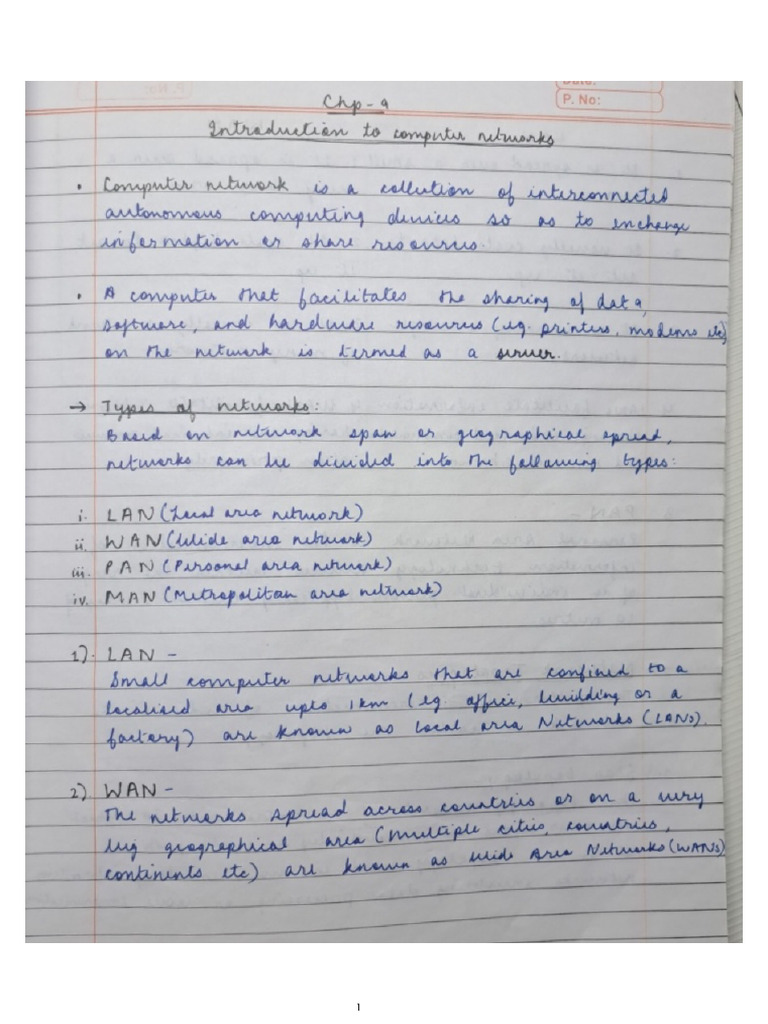 IP Notes Last 2 Chapters Computer Networks & Societal Impacts | PDF