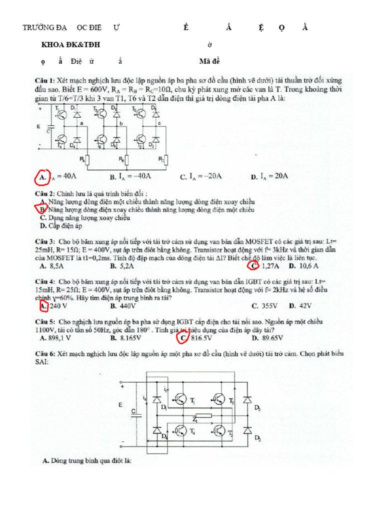 Đề 2 ĐTCS | PDF