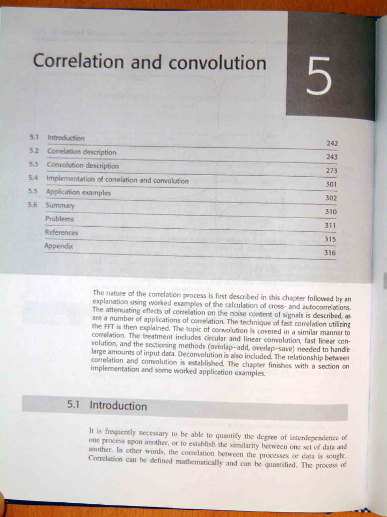 Correlation Convolution | PDF