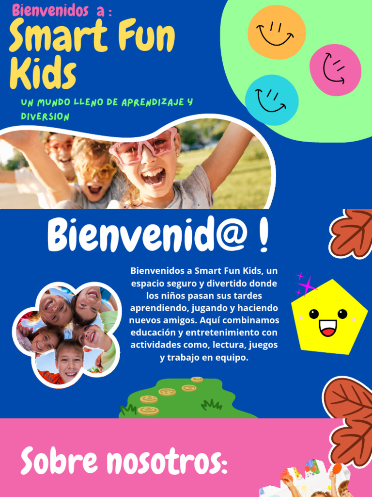 Smart Fun Kids | PDF | Cognición | Modificación de comportamiento
