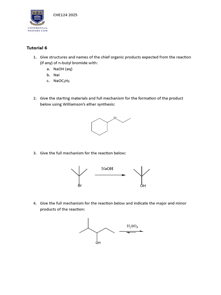 Tutorial 6 | PDF