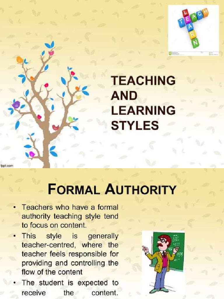 Teaching Styles | PDF
