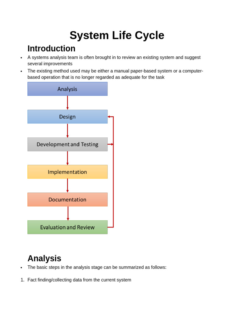 Chapter 7 - System Life Cycle | PDF | Software | Usability