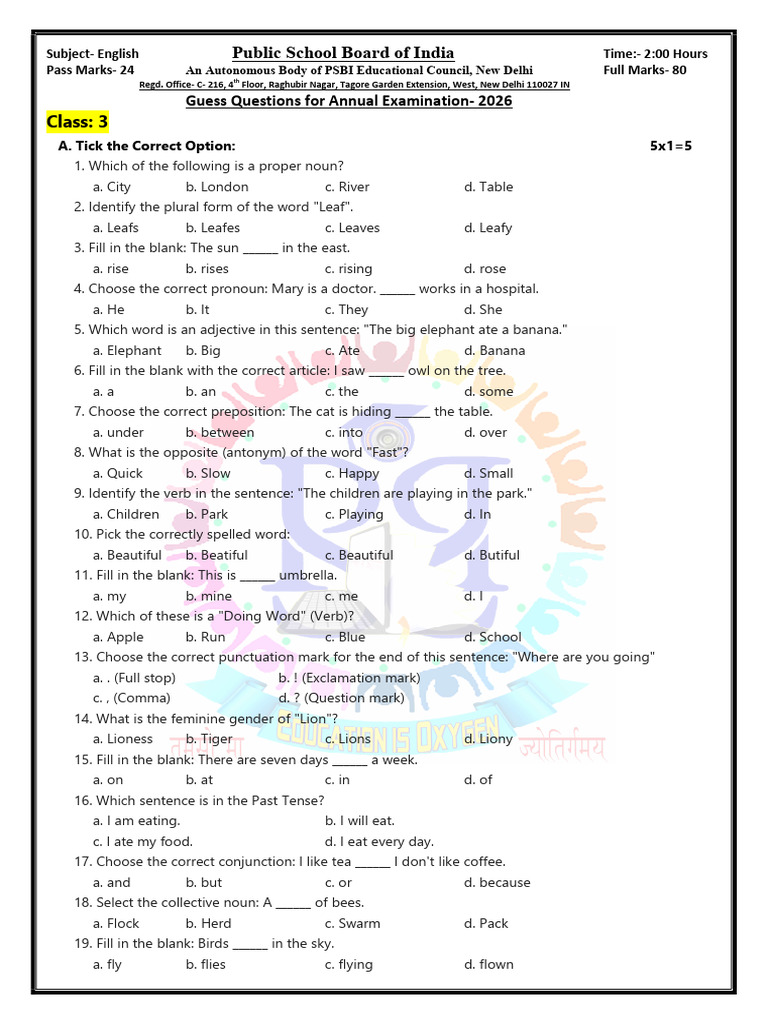English Class 3 (2) | PDF | English Language | Verb