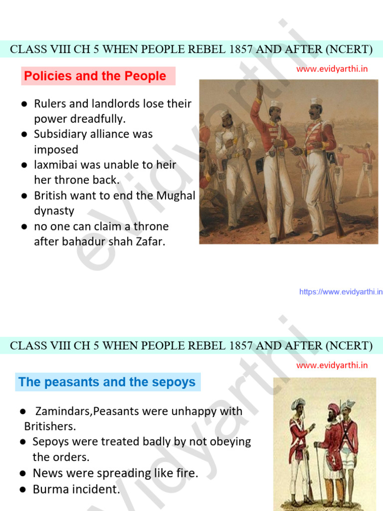 Chapter No 5 History Class 8 | PDF