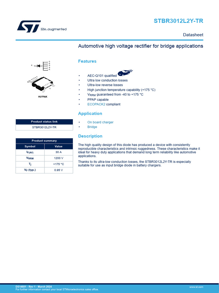STM_4 | PDF | Diode | Rectifier