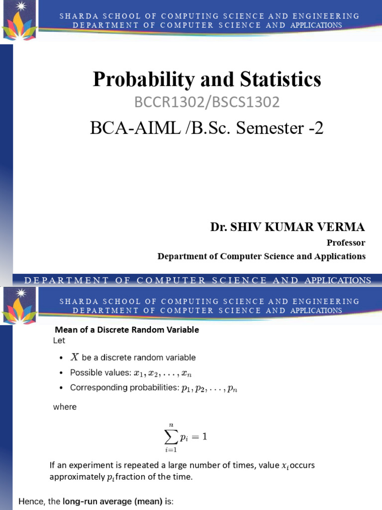 Binomial Distribution and Mean - Variance | PDF | Probability ...
