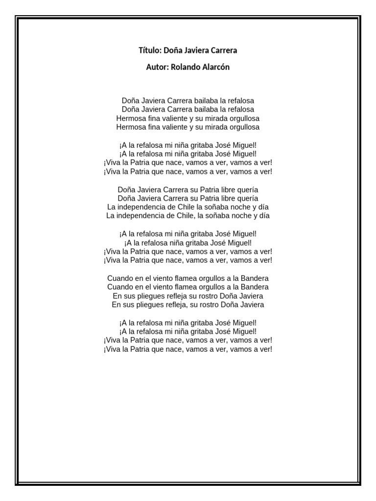 Letra Canción | PDF
