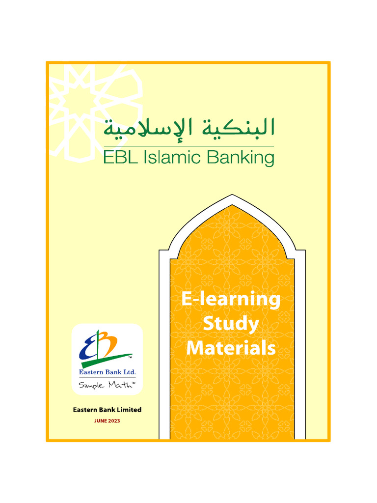 Islamic Banking Study Materials-1 - 062116 | PDF | Islamic Banking And ...