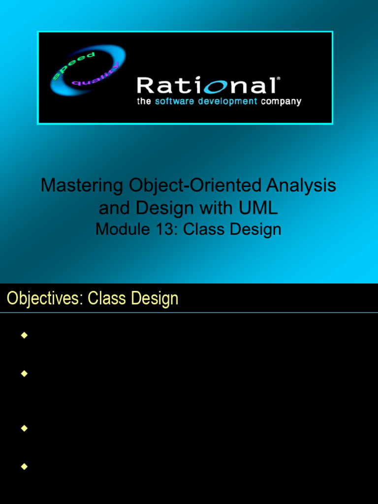 c11 Class Design | PDF | Unified Modeling Language | Use Case