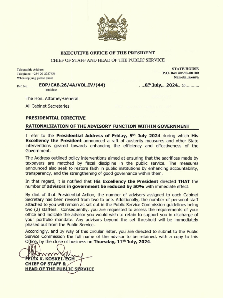 Rationalization of The Advisory Function | PDF