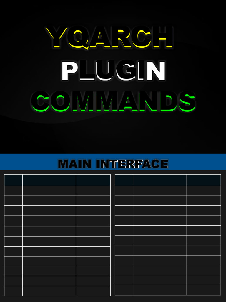 Yqarch Command Autocad | PDF