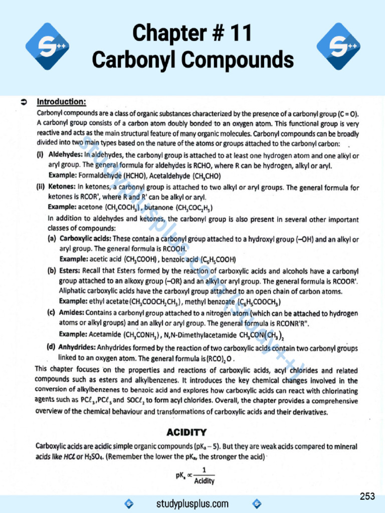 Carbonyl Compounds | PDF