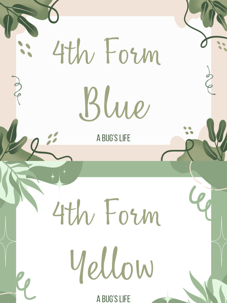 4th Form Blue | PDF