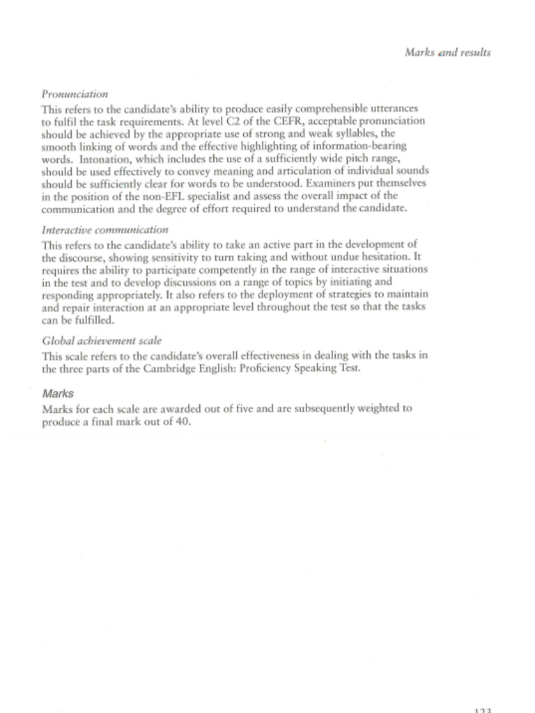 Proficiency Test Keys | PDF
