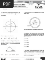 LOGIC Preparatório Profmat Aula 4 - Área Do Círculo