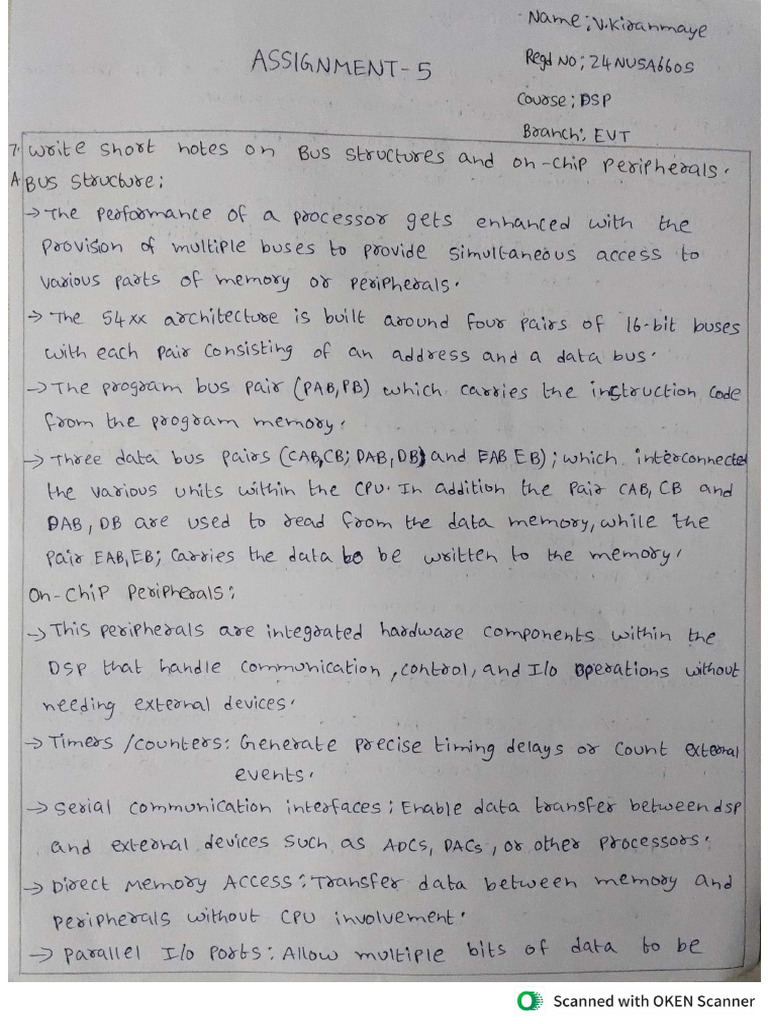 DSP Assignment 5 | PDF