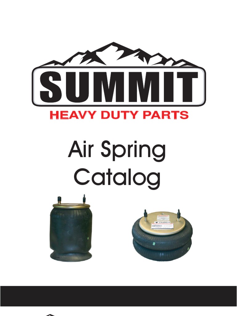 Air Spring Catalog Vehicle Technology Vehicle Industry
