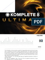 Komplete 8 Ultimate Setup Guide English