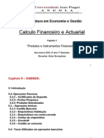 CFA Capitulo 5 Produtos e Instrumentos Financeiros