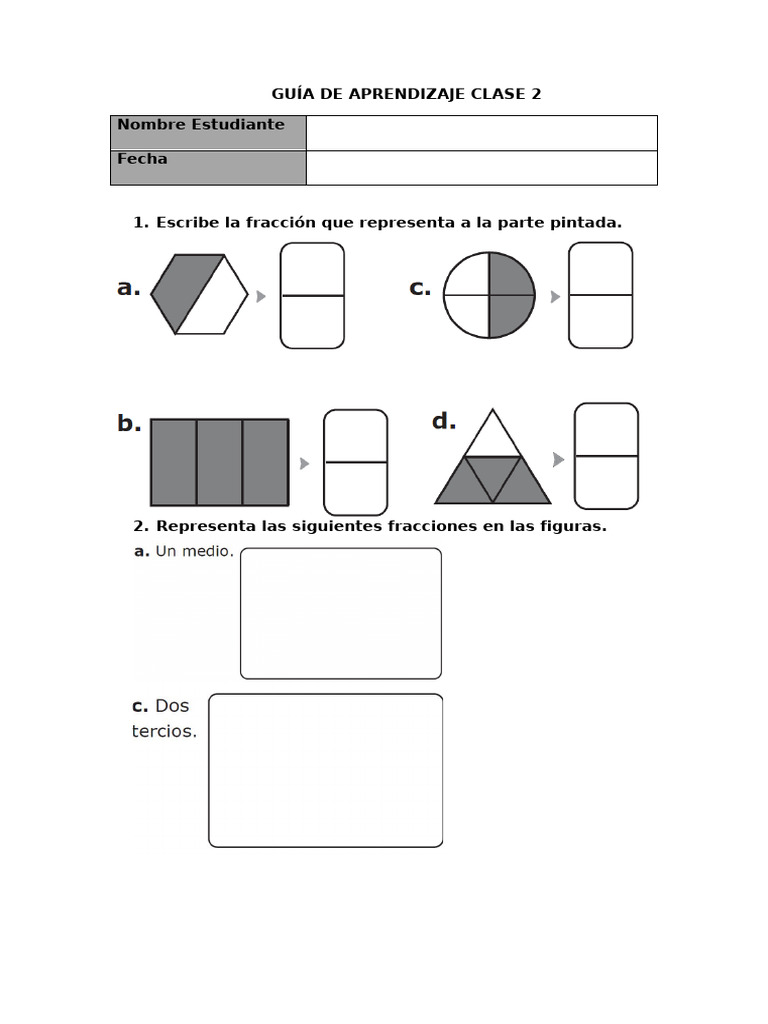 Guía de Aprendizaje Clase 2 | PDF