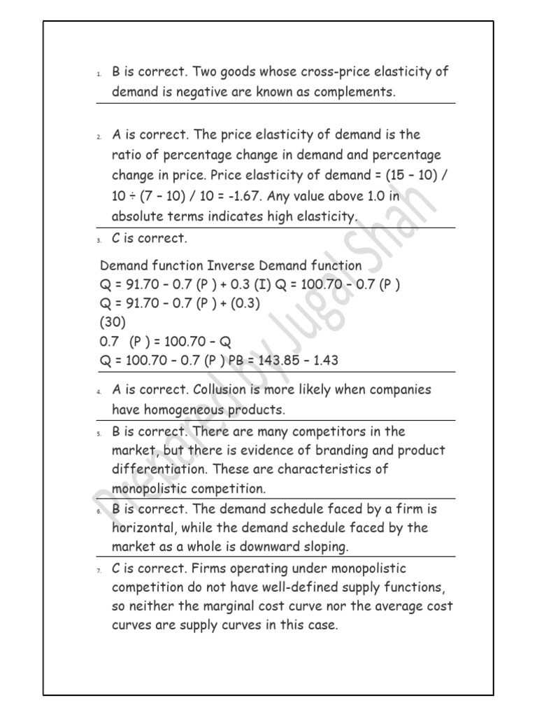 Economics Test 75 Min Answer | PDF | Demand | Elasticity (Economics)