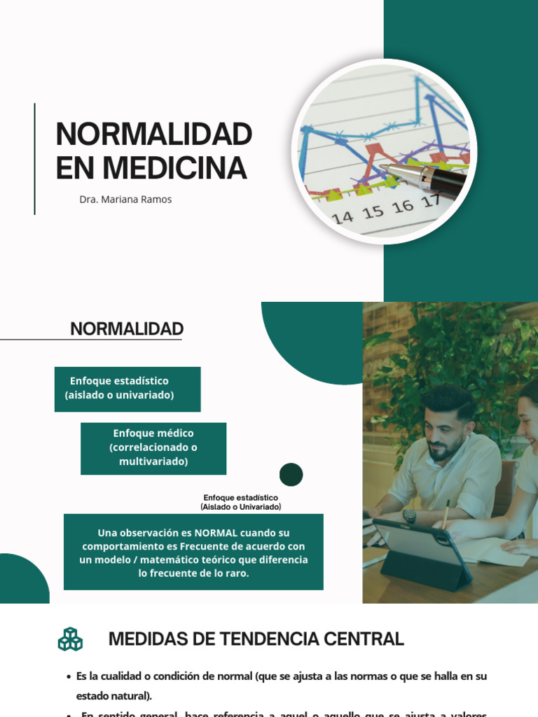 Normalidad en Medicina PDF | PDF | Media | Estadísticas