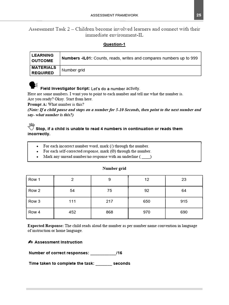 Numeracy Sample Question For FLS 2025-26 | PDF | Question | Multiplication