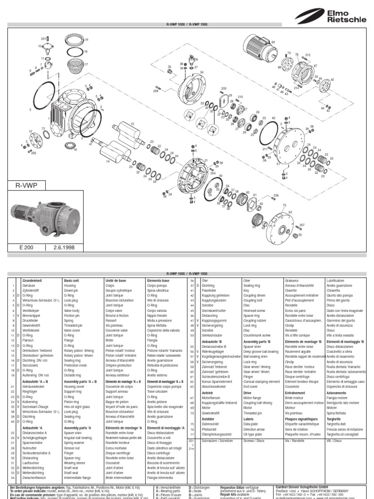E200 VWP 1000-1500 | PDF