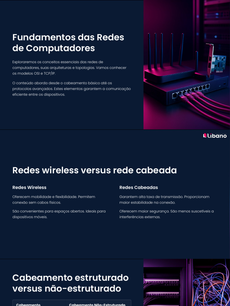 Pós-Graduação - Fundamentos Das Redes de Computadores - Fundamentos Das ...