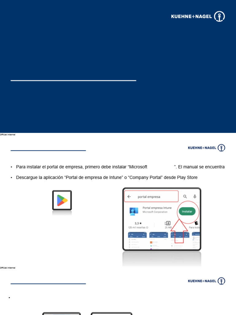 Android Company Portal | PDF