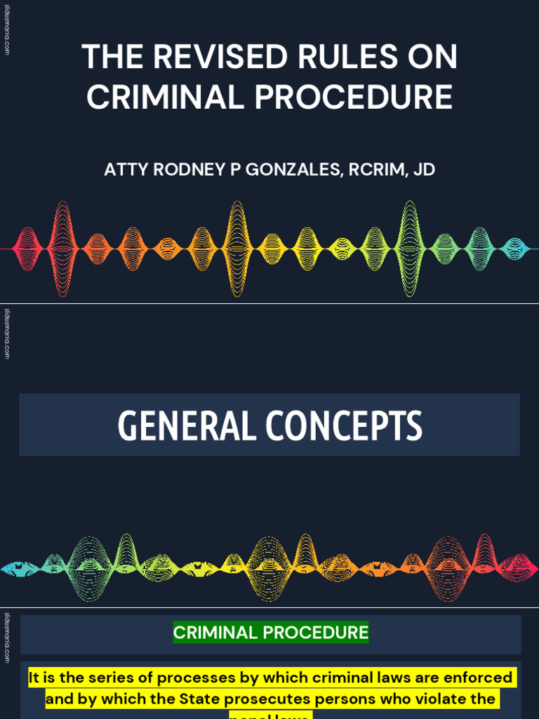 The Revised Rules On Criminal Procedure | PDF | Prosecutor | Witness