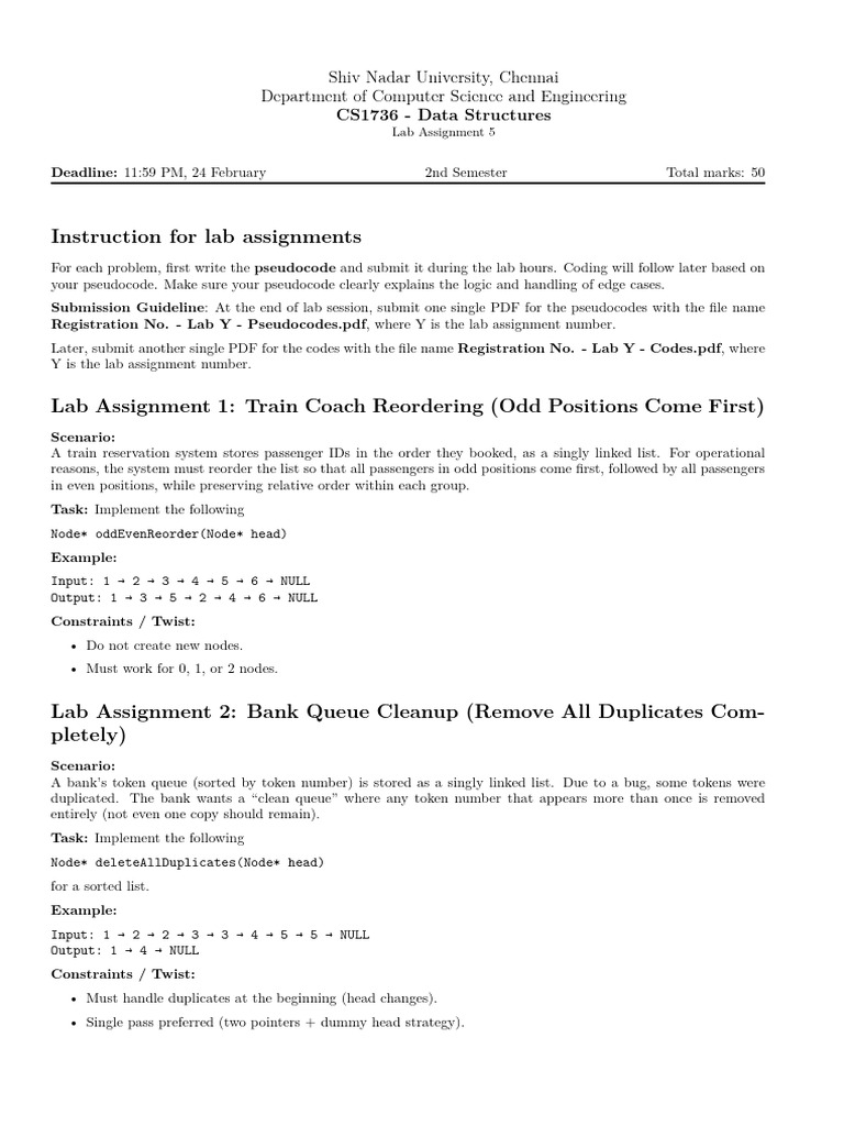 Lab Assignment 5 (3) | PDF | Computer Data | Computer Engineering