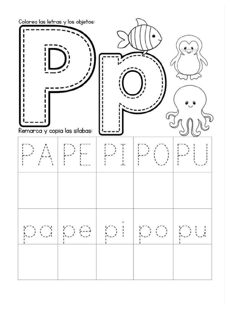 Act, Letra P y M | PDF