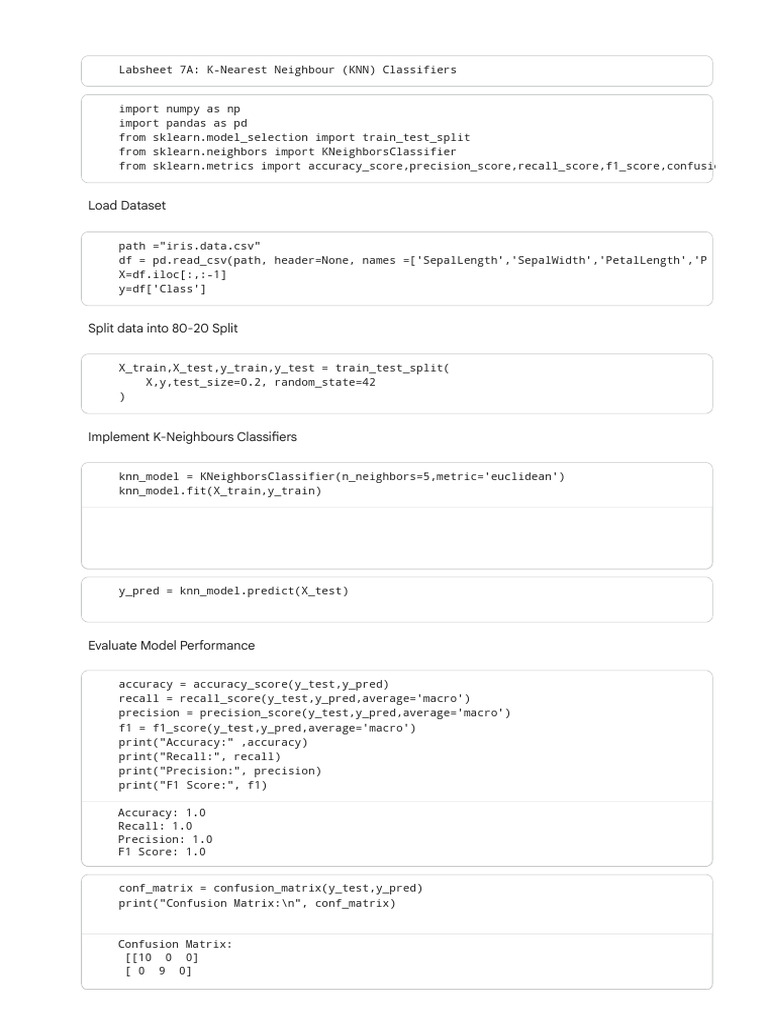 Labsheet7.Ipynb - Colab | PDF | Machine Learning | Information Science