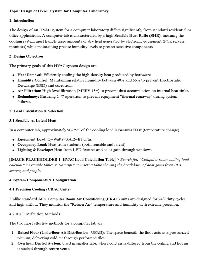 Occupancy Load Heat From Students (Both Sensible and Latent) . | PDF ...