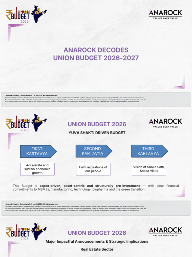 Union Budget 2026 Final 70e66febee | PDF | Disclaimer | Infrastructure